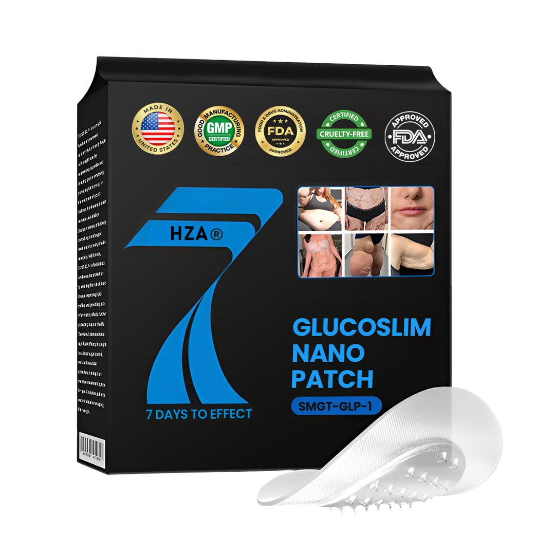 HZA® GlucoSlim Nano Patch — Slimming and Firming, Supports Blood Sugar Management, Injection-Free, Visible Results in 7 Days!