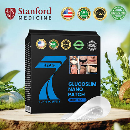 HZA® GlucoSlim Nano Patch — Slimming and Firming, Supports Blood Sugar Management, Injection-Free, Visible Results in 7 Days!
